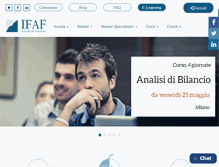 Tablet Screenshot of ifaf.it